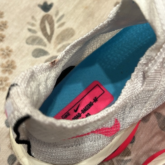 Nike Alphafly 3 Men's Road Racing Shoes Size 9 (M) / 10.5 (W) Pink/Blue/White - Picture 16 of 16